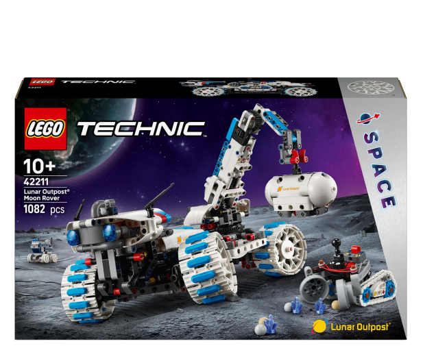 LEGO Technic 42211 Kosmiczny łazik księżycowy Lunar Outpost™ - 1331705 - zdjęcie